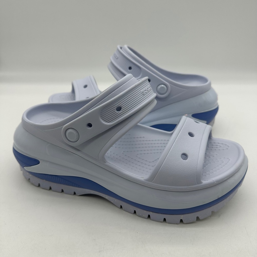 Crocs 207989 Blue Moon Periwinkle Womens 10 / Mens 8 Classic Mega Crush Sandal